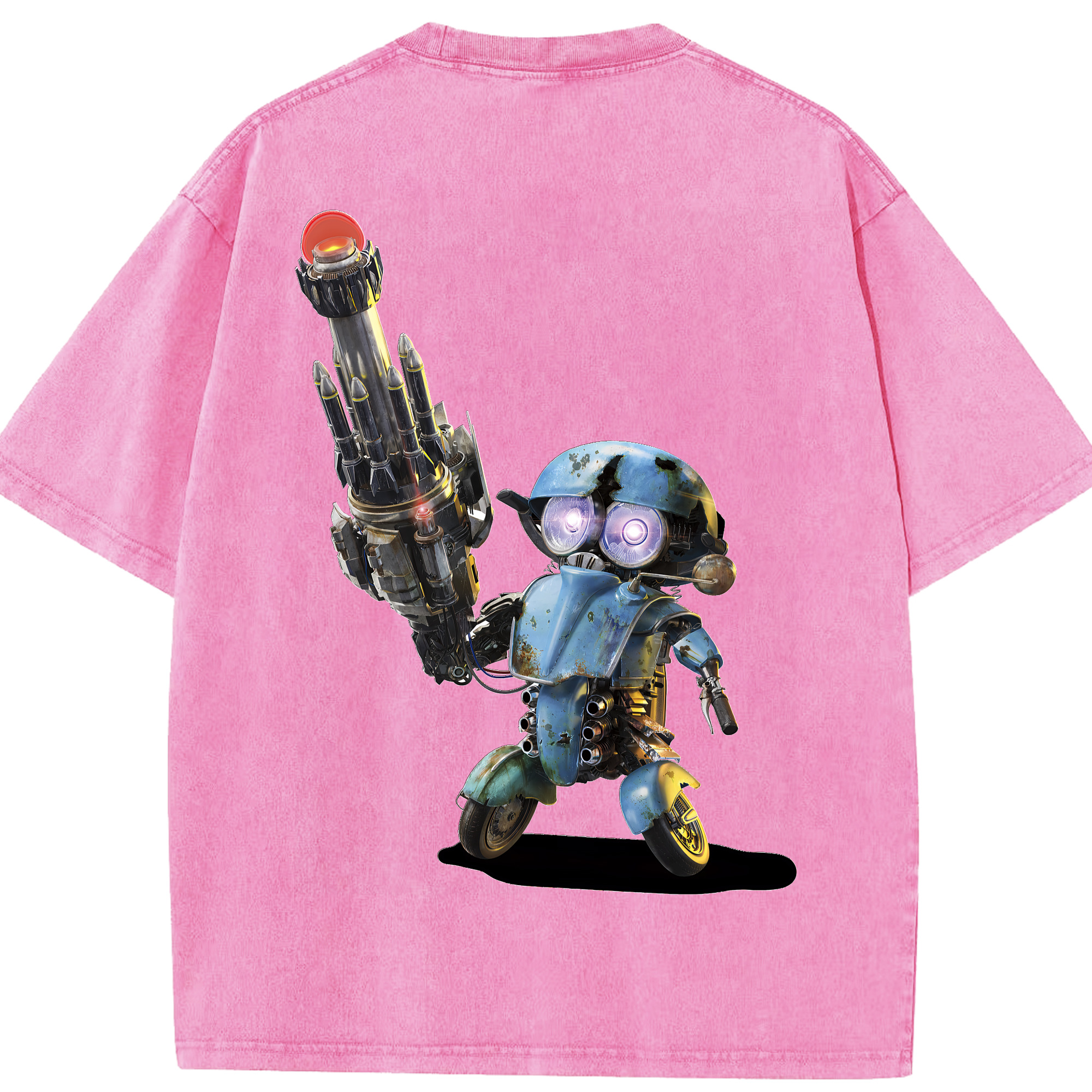 （画像用） Transformers トランスフォーマー 綿100% ヴィンテージ風 半袖Tシャツ（背面プリント）